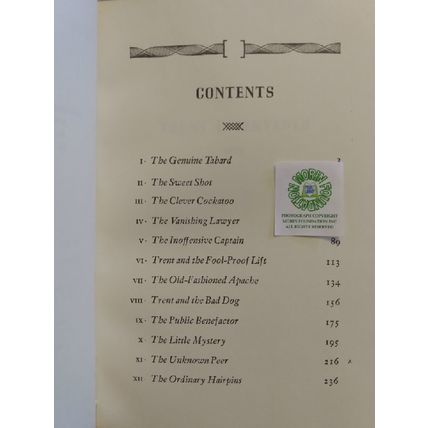 TRENT INTERVENES & TRENT'S LAST CASE by E C BENTLEY