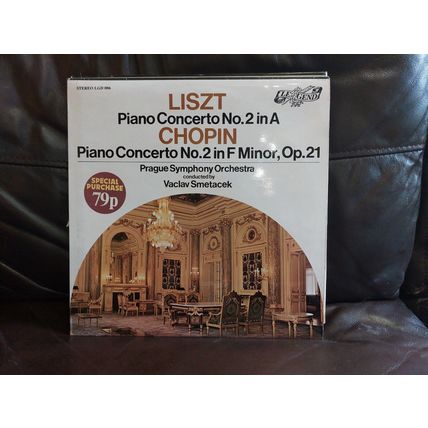 The Prague Symphony - Liszt Piano Concerto No. 2 In A G125 Chopin (LGD006) 1975