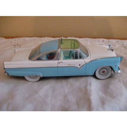 Hallmark 2013 Keepsake Ornament 1955 FORD FAIRLANE CROWN VIC SKYLINER NIB
