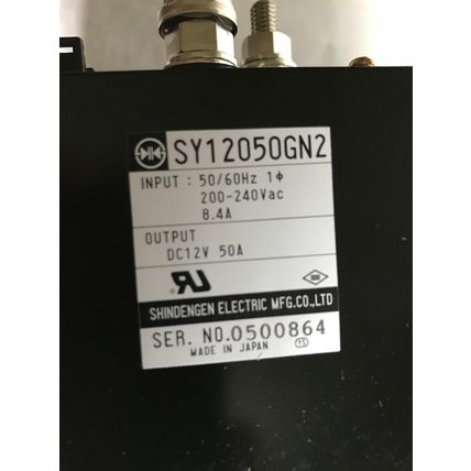 NEW SY12050GN2 Shindengen SY12050GN2,200-240VAC,12VDC Output Power Supply,AG