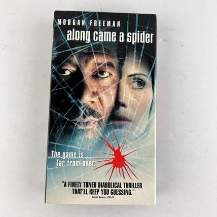 Along Came a Spider VHS Video Tape Morgan Freeman