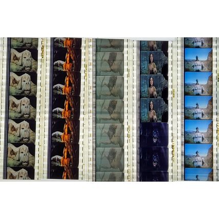 NEVER ENDING STORY. Pk MULTI VNR - A008h . - 5 STRIPS OF 5 - 35MM FILM CELLS