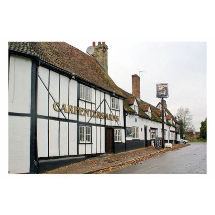 pt9954 - The Carpenters Arms Pub , Harlington , Bedfordshire - print 6x4