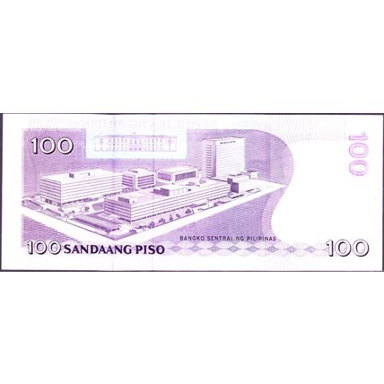 2011 Philippines Banknote 100 Piso Sig 19 Acquino Tetangco Op UC Law 100 years *