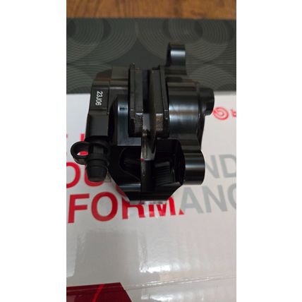 Brembo CNC billet Racing P2 34 84mm black rear brake caliper pads Ducati Honda