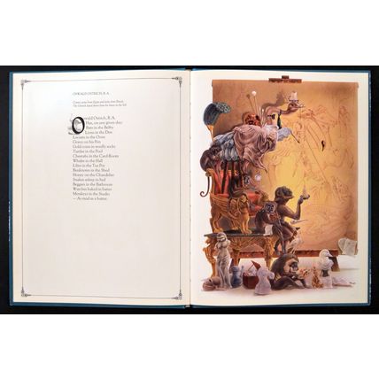 PEACOCK PARTY 1979 Alan Aldridge, Harry Willock ILLUSTRATED BOOK