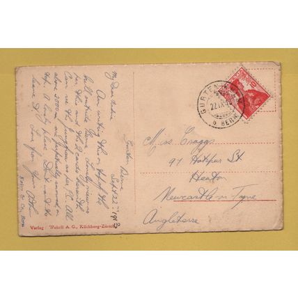 Gurtenbahn und Blick auf Bern - Postally Used - Gurtenbahn 22nd September 1913