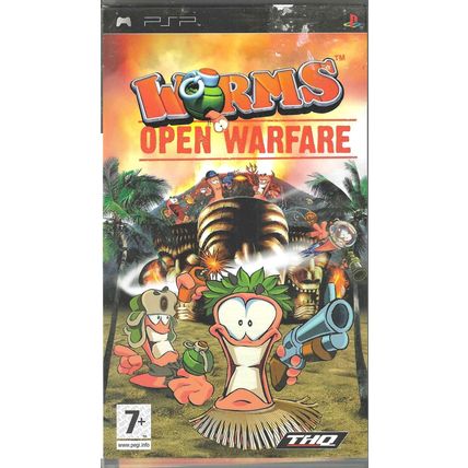Worms Open WarFare Sony PlayStation PSP Video Game