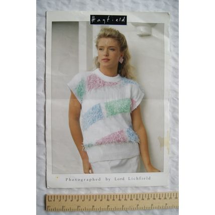 Vintage: Hayfield 00123, tops, DK, 28-38 inch, 71-97 cm
