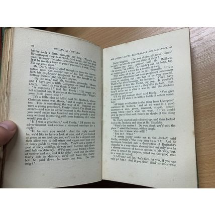 ANTIQUE TALBOT BAINES REED "REGINALD CRUDEN" ILLUSTRATED FICTION BOOK (P5)