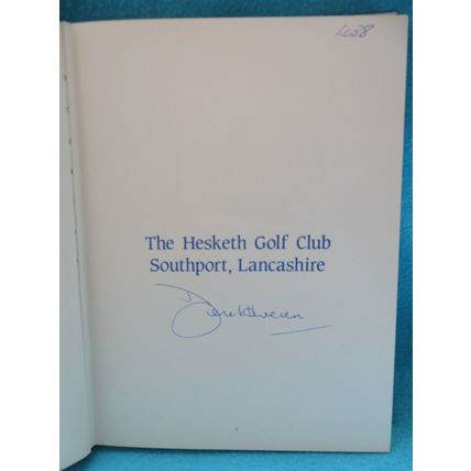 The Hesketh Golf Club Southport 1885-1985 Hick Ltd. Ed 438/750 Signed & 1970 Map