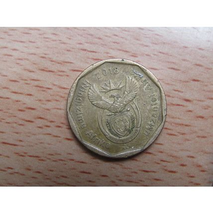 Suid Africa South Africa 2018 Iningizmu 50 Cents Coin
