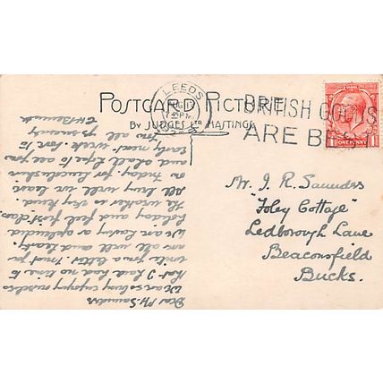 1530 : Leeds Steel Works : a Judges real photo-style postcard pu 1925