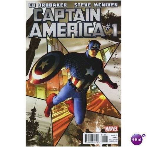 Captain America (2011) #1 Marvel Comics ED BRUBAKER Steve McNiven