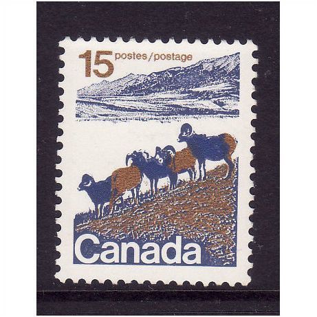 CANADA 1972 SG 703 15c BIG HORN SHEEP U/M MINT#2