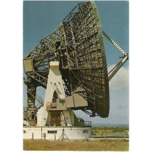 Goonhilly Downs, Cornwall - Dish aerial - Colourmaster postcard c.1970s