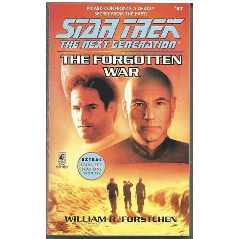 STAR TREK THE NEXT GENERATION ' THE FORGOTTEN WAR ' paperback book (1999)