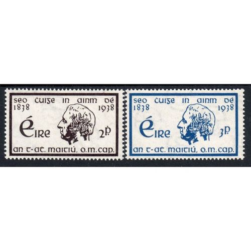 Ireland 1938 Sg107 / Sg108 FRESH SET MOUNTED MINT (G100)