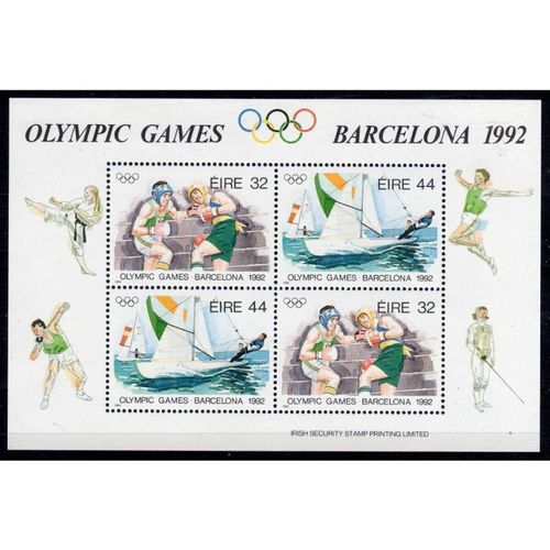 1992 Ireland MS836 Olympic Games mini sheet FRESH MNH UN MOUNTED MINT (E45)