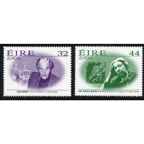 Ireland 1996 Sg997 - Sg998 EUROPA SET UN MOUNTED MINT MNH (G58)