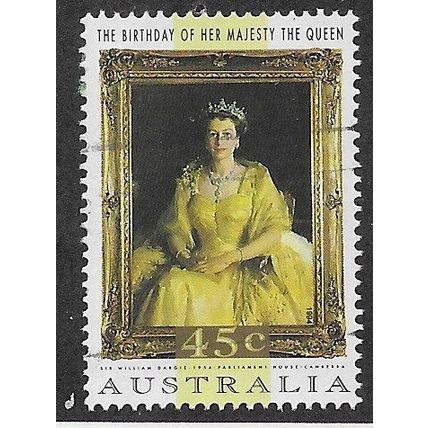 AUS 1994 45c 'QUEENS BIRTHDAY' FINE USED (EBID68-095)