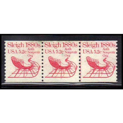 Used 1900 5.2c Sleigh Very Fine PNC 1/3 PA2305