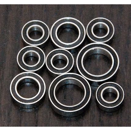 (9pcs) KYOSHO SR5 TRUCK Rubber Sealed Ball Bearing Set