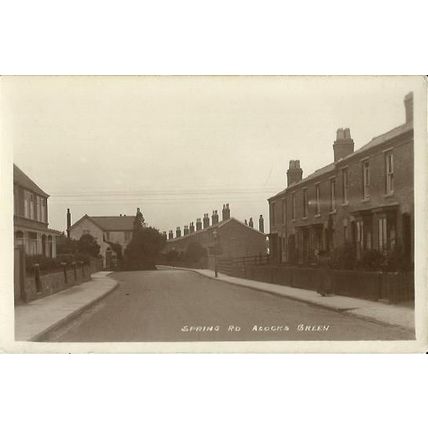 Warwickshire ACOCKS GREEN Spring Road Postcard
