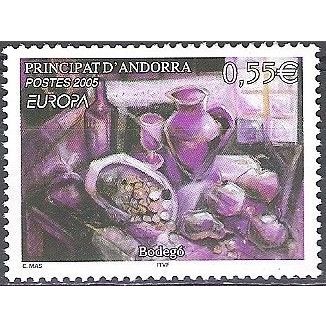 Andorre Français 2005 Michel 629 Neuf ** Cote (2008) 2.30 € Europa CEPT