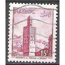 Maroc 1955 Michel 397 O Cote (2005) 0.30 € Minaret de Chella