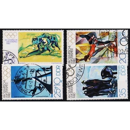 DDR. 1980 Set(4) S.G.E2188/E2291 Used