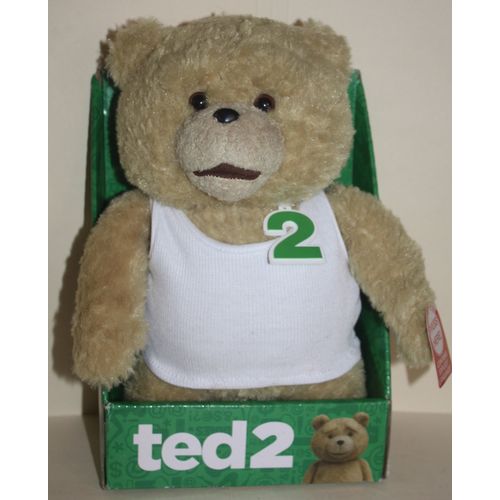 2014 Commonwealth Ted 2 Talking Tank Top Ted Plush Mint in Box