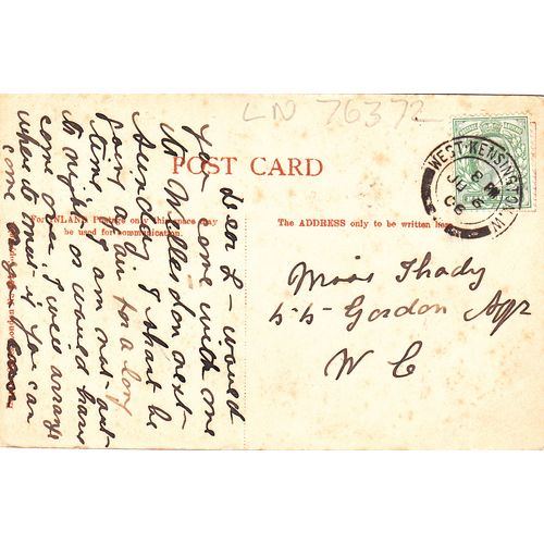 The Law Courts London Postcard (LN76372)