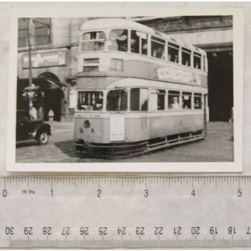 Photo Glasgow Tram no. 1314 in 1961