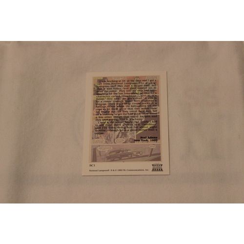 1993 21th Century Archives NATIONAL LAMPOON PROMO NO. SC1