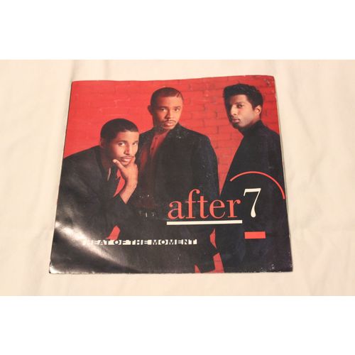 After 7 45 & Picture Sleeve-HEAT OF THE MOMENTx2 STEREO