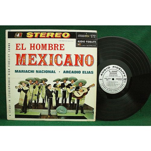Arcadio Elias/Mariachi Nacional - El Hombre Mexicano - AFSD 6116 - VG+