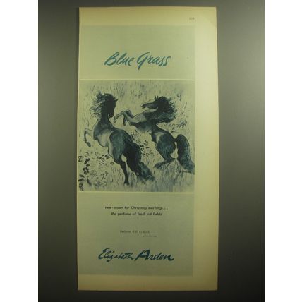 1946 Elizabeth Arden Blue Grass Perfume Advertisement