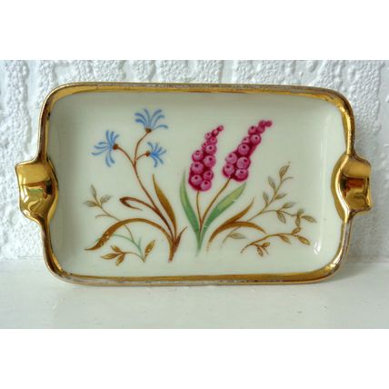 Eschenbach Bavaria bone china 3 spill vase / toothpick holders 1 ashtray