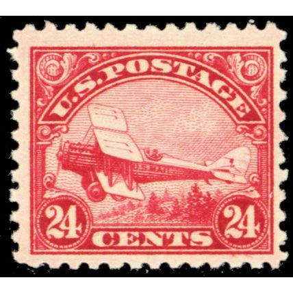C6, Mint F/VF NH 24¢ Very Well Centered .. Stuart Katz