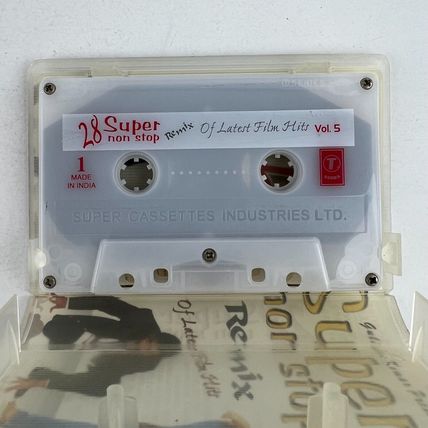 28 Super Non-Stop Remix Of Latest Film Hits Vol 5 Cassette Tape T-Series India