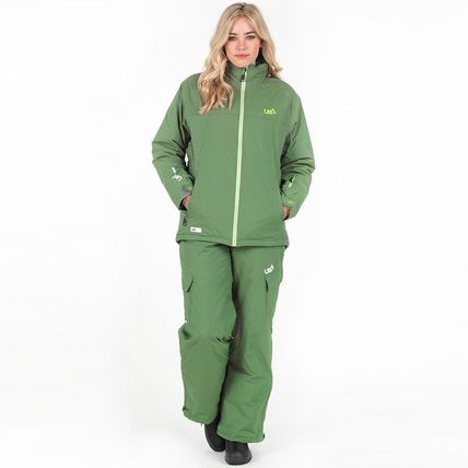 Urban Beach Canopy waterproof breathable windproof snow jacket green L/14 -75%