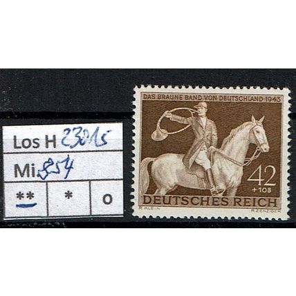 Los H23015: Deutsches Reich Mi. 854 **
