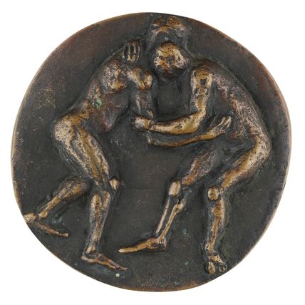 Penning Inka Klinckhard : Grieks-Romeins worstelen, 1975