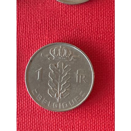 Umlaufmünze Belgien 1 Franc 1967 Belgique