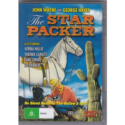 The Star Packer - John Wayne & George Hayes. Ref: DVD0089