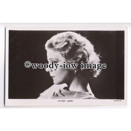 b2865 - Film Actress - Elissa Landi - Picturegoer postcard no 533b