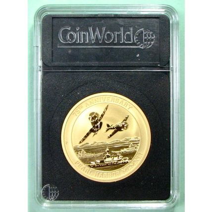 2016 $100 1OZ .9999 Gold. Pearl Harbor 75th Aniiversary.