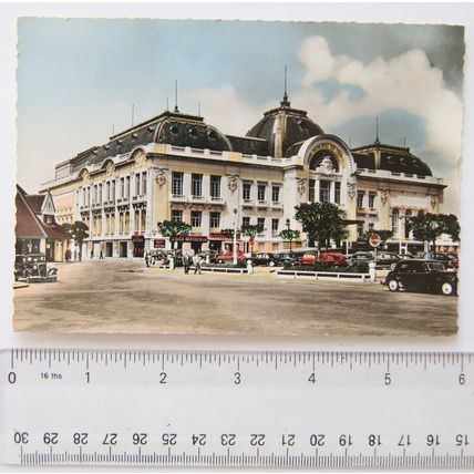 1959 postcard Trouville sur Mer, Le Casino