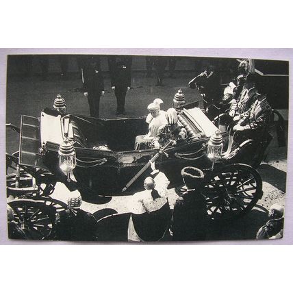 c.1980s PC King George V receiving Pearl Sword, 1935